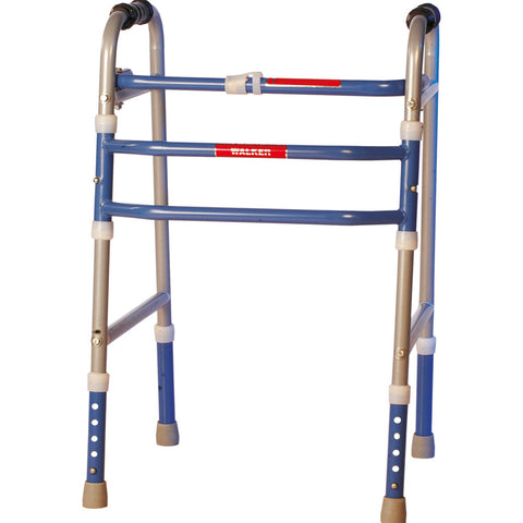 Foldable Adjustable Walker Plain W/O Castors