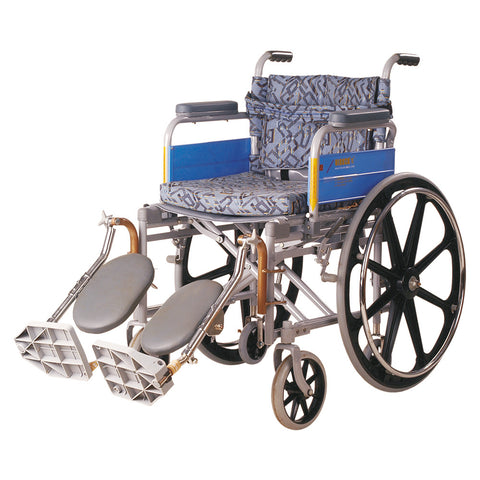 Wheel Chair Deluxe /Elevated Foot Rest/ Mag Wheels