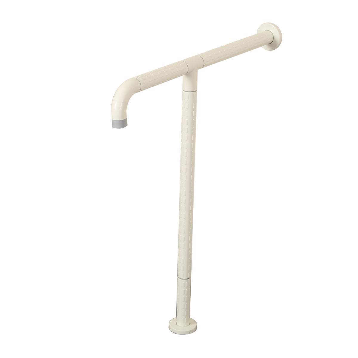 T Shaped Grab Bar With Floor Support