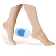 Silicone Heel Pad With Blue Dot