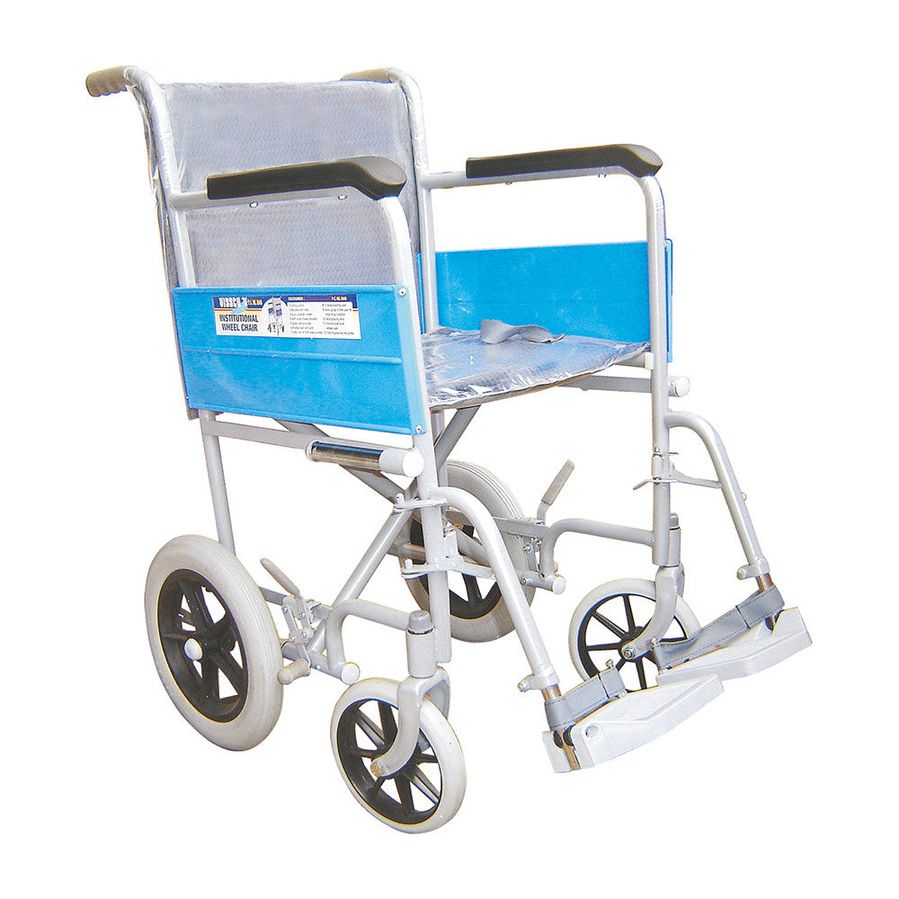 Institutional Wheel Chair /300Mm 12 Rear Wheels
