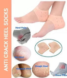 Heel Protector Anti-crack Pad Socks Free Size