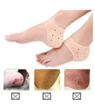 Heel Protector Anti-crack Pad Socks Free Size