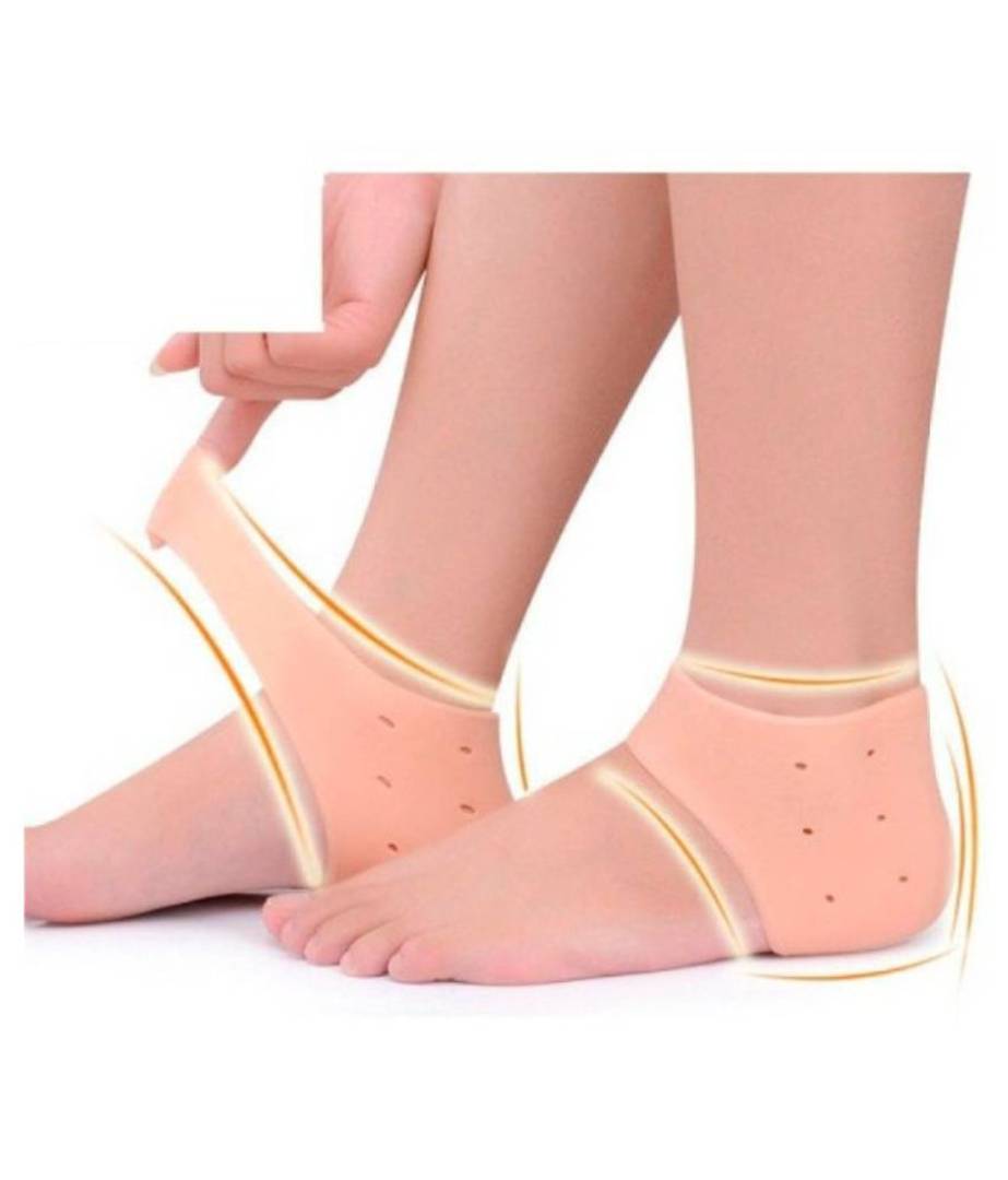 Heel Protector Anti-crack Pad Socks Free Size