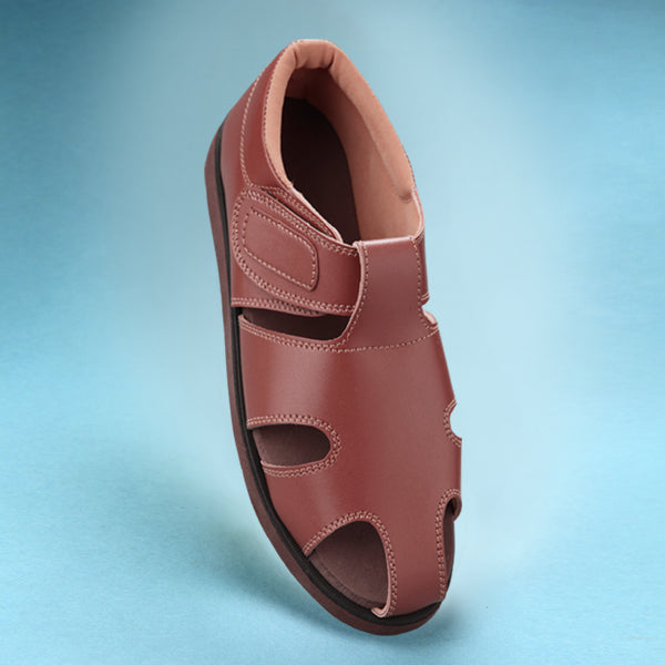 507 RU - Men-Diabetic and Senior Friendly Footwear - Rubber Sole