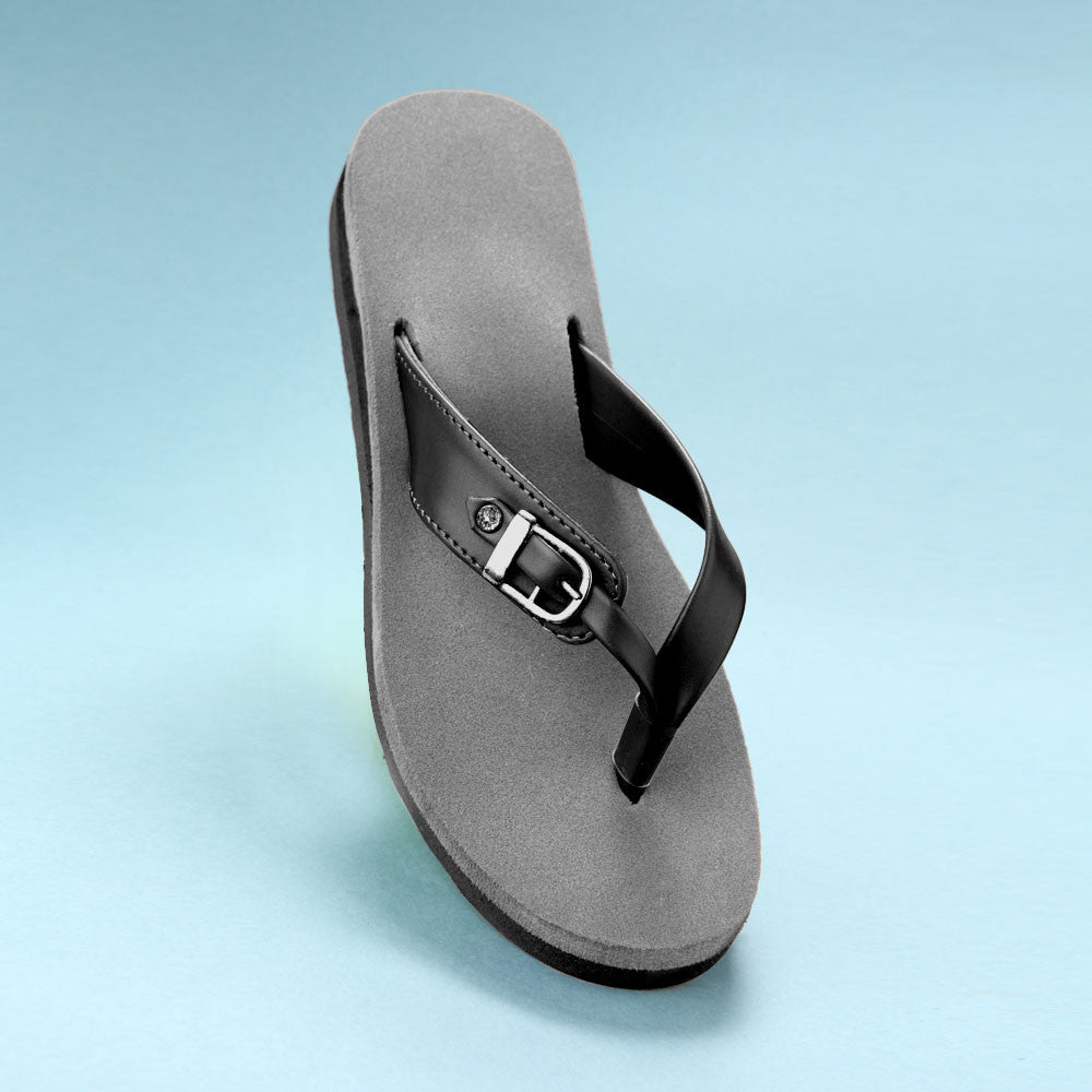 201 RU - Women-Diabetic and Senior Friendly Footwear - Rubber Sole