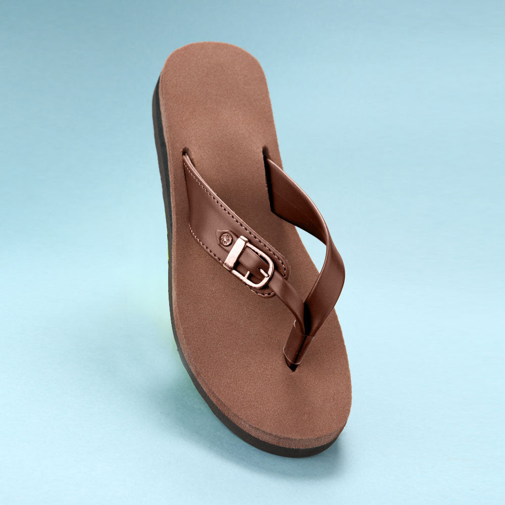 201 RU - Women-Diabetic and Senior Friendly Footwear - Rubber Sole