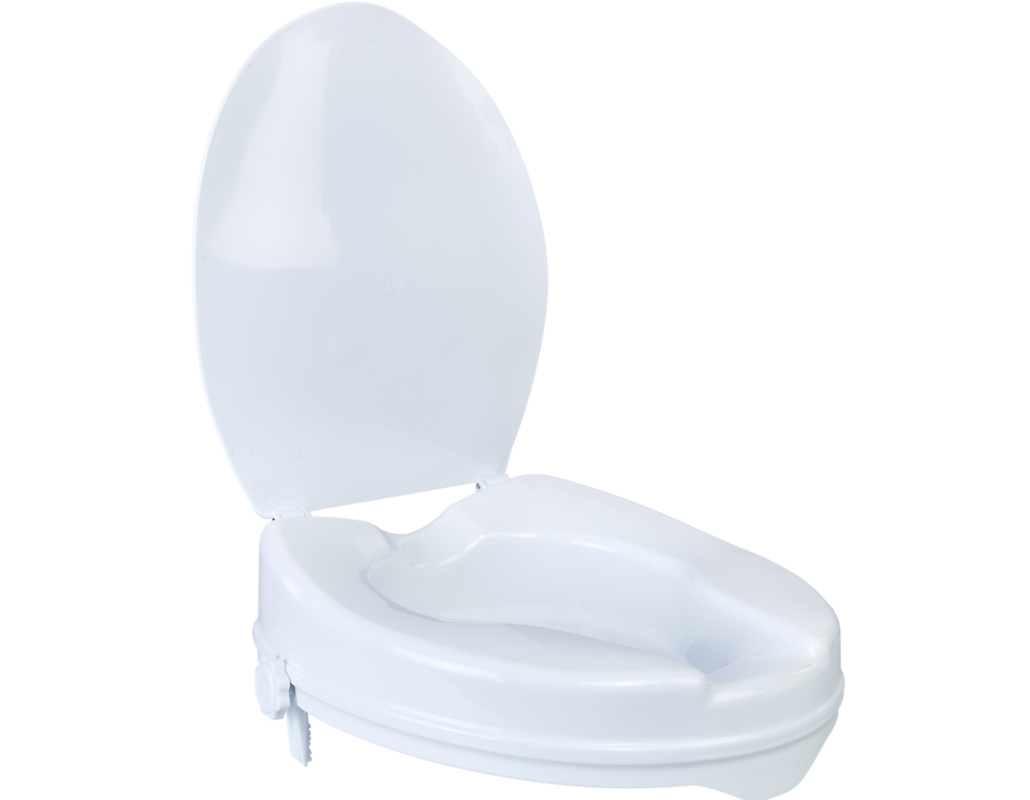 M102RS 2" Raised Toilet Seat with Lid