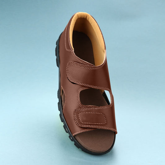 513 PU L- Men-Senior Friendly Footwear - Leather Polyurethane Sole