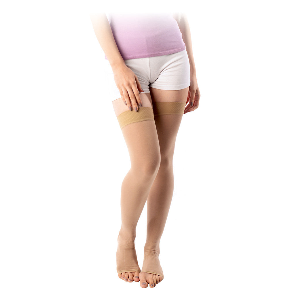 Vissco Platinum Thigh  Length Med.Comp.Stocking