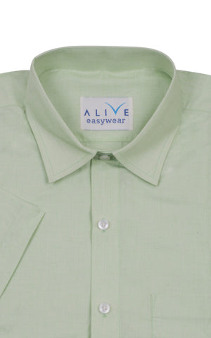 Alive EasyWear Shirt - Natural Green - Short Sleeve