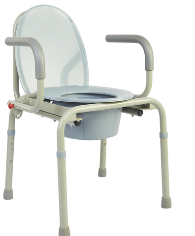M303 - Deluxe Heavy Duty Drop-Arm Commode