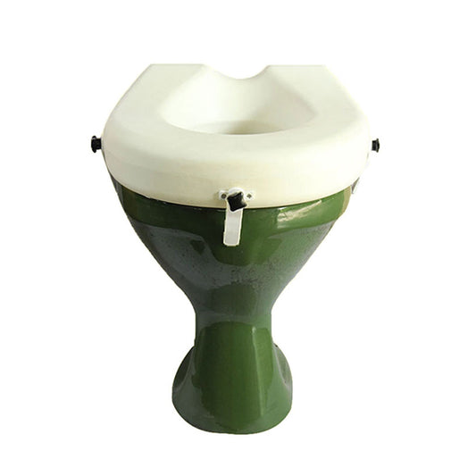 Raised Toilet Seat With Clamp 8 Cm With Bag