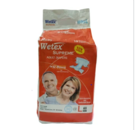Wetex Adult Diaper Supreme M,L,XL