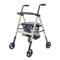 M 200MC - Aluminium Walker - Foldable - Metallic Champagne
